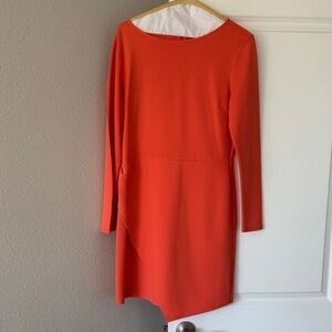 Daniel Cremieux Asymmetrical Orange Dress